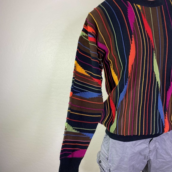 TUNDRA Vintage Canada Coogie Biggie 90s Sweater M - Picture 2 of 10